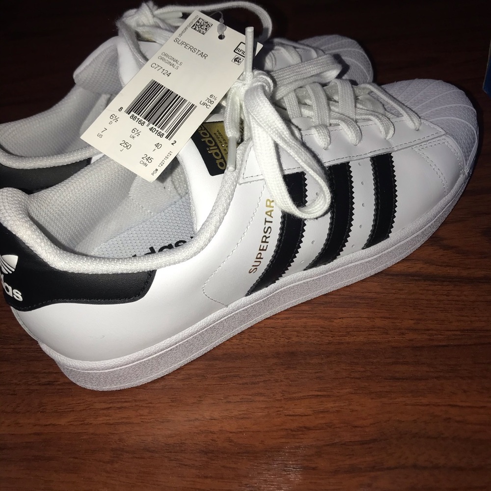 ADIDAS ORIGINALS SUPERSTAR SNEAKERS - Picture 3 of 4